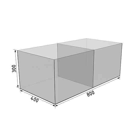 Короб розпродажний 800*400*300 мм Київ