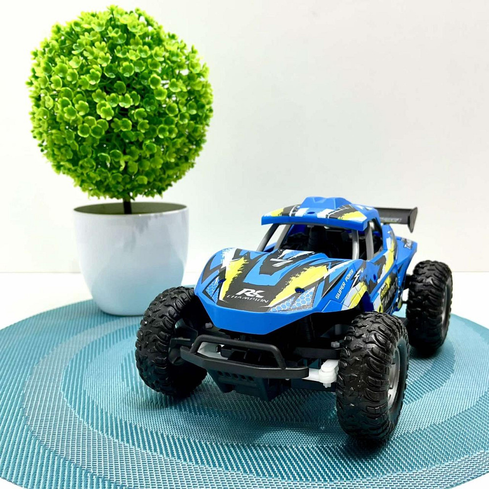Машинка Баггі на радіокеруванні 24см акумулятор USB-зарядне Синя (0905-3) Чернігів - фото 6