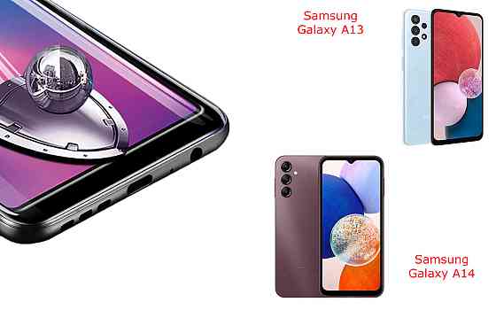 Захисне скло DefenzoGlass для Samsung Galaxy A13, Galaxy A14 – подвійна міцність Київ