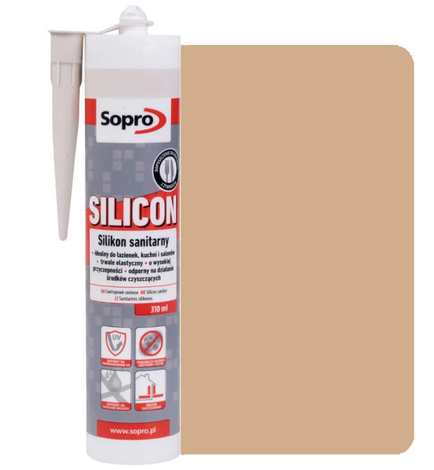 Силікон Sopro Silicon KARMEL №38 (карамель) 310 мл Киев - изображение 1