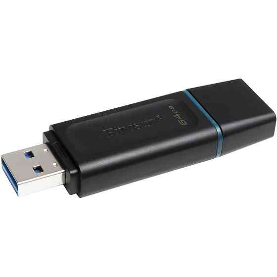 Flash Kingston USB 3.2 DT Exodia 64GB Black/Teal Київ
