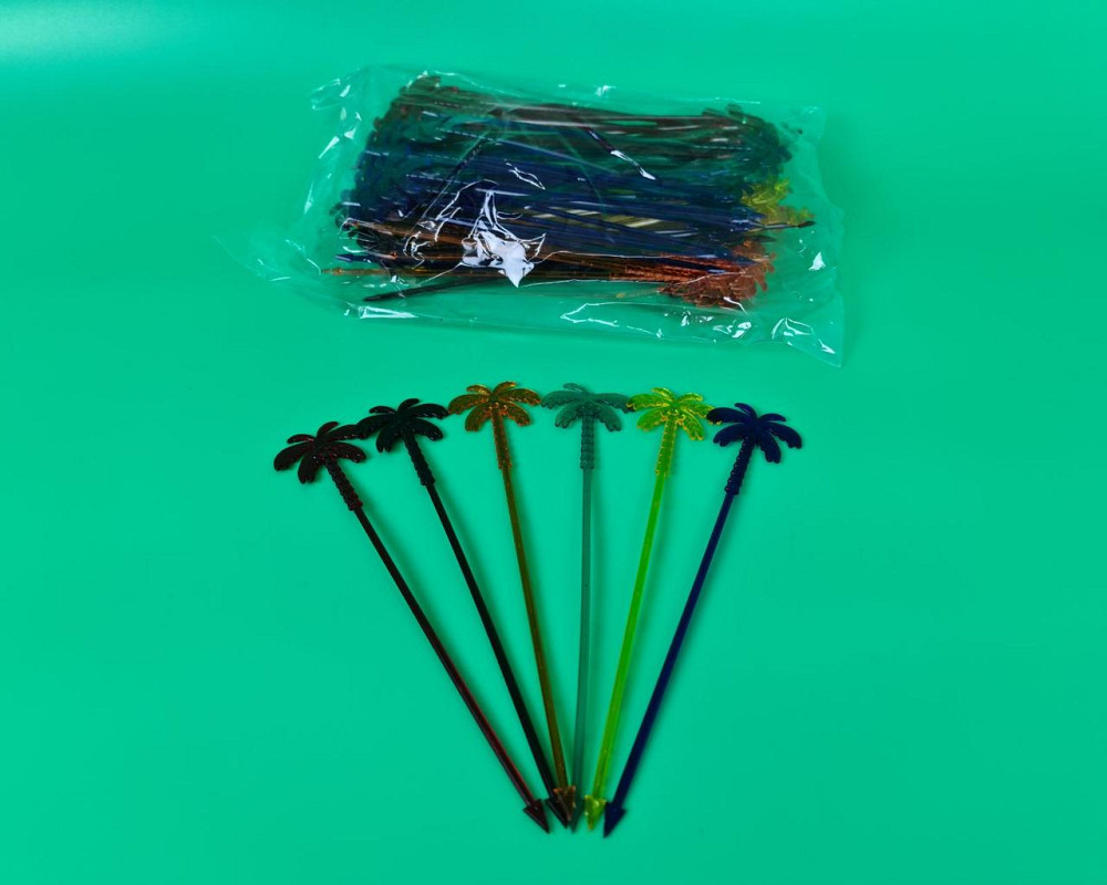 Мешалка пластиковая для напитков 