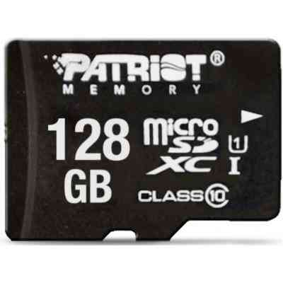 Карта памяти Patriot 128GB microSDXC class 10 UHS-I LX (PSF128GMCSDXC10) Винница