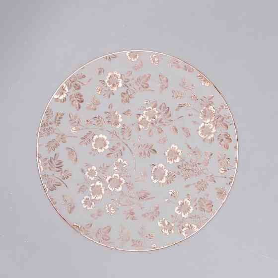 Yiwu Килимок для сервірування столу Flowers 38 см, бронза HP-36327-12BR Коломыя