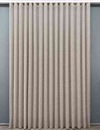 Тюль VR-Textil 1980т Лен однотонный Капучино 400х270 см (42-1039) Киев