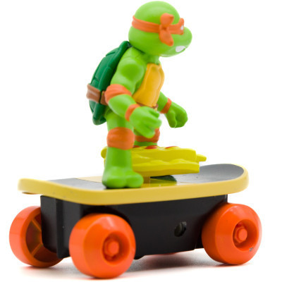 Игровой набор Funrise TMNT Черепашки-ниндзя классические Скейтбордист с лаунчером Микеланджело (71041) Винница - изображение 2