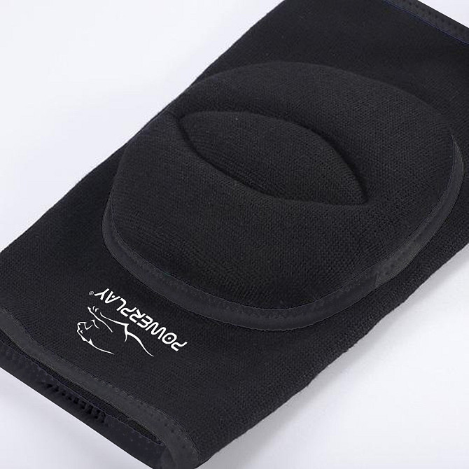 Наколінники PowerPlay PP-8000 Elastic Knee Support (пара) чорні XS Каменское - изображение 4
