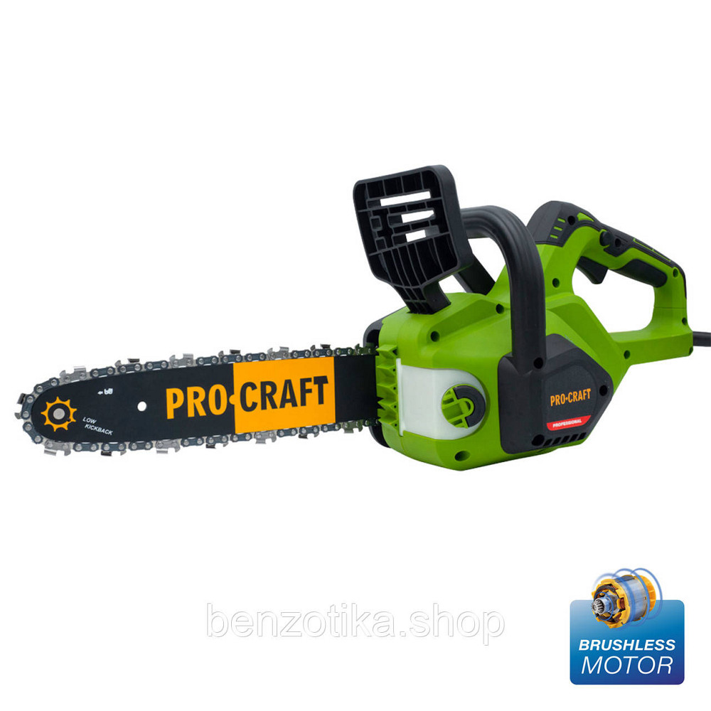 Ланцюгова безщіткова пила Procraft K2100 бічна Київ - фото 1