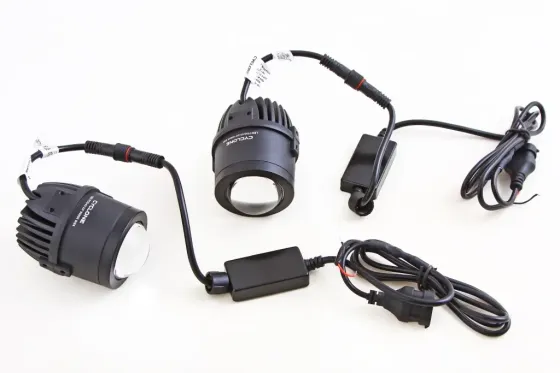 Фара противотуманная диодная линза 59мм (2.0) Cyclone 35Вт ближний / 42Вт дальний 6000K Винница