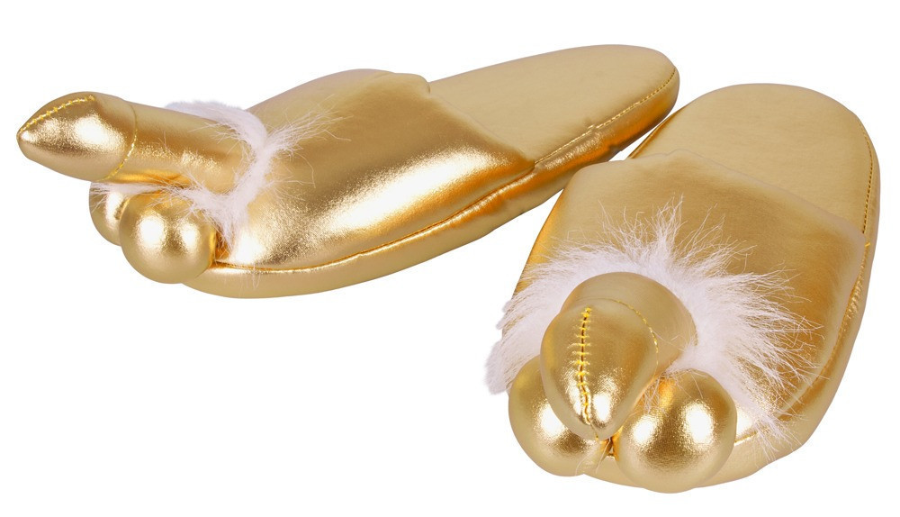 Тапочки - Golden Penis Puschen Sex Aura Київ - фото 1