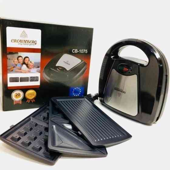 Мультипекар зі знімними пластинами, Сендвічниці бутербродниці, Електрична бутербродниця для дому GX-12 Івано-Франківськ