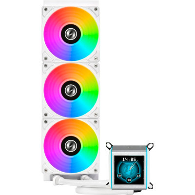 Система рідинного охолодження Lian Li Galahad II LCD, 360 White (G89.GA2ALCD36W.00) Вінниця - фото 2