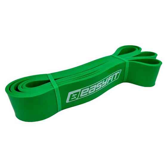 Гумова петля для фітнесу EasyFit EF-2654-5, 19-65 кг, зелений Вінниця