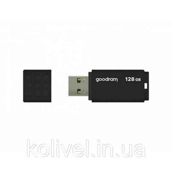 USB Flash GoodRAM 128GB USB 3.0 UME3 Black, Retail (UME3-1280K0R11) Киев