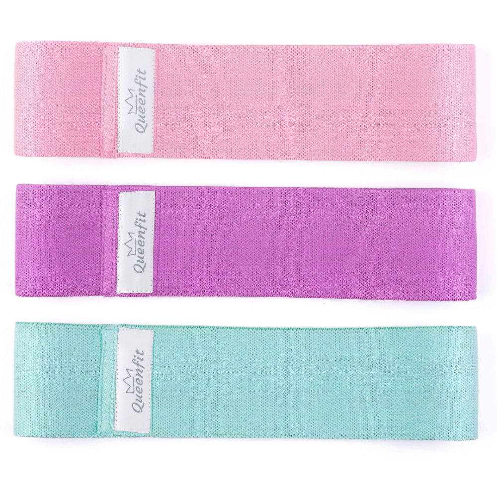 Набір резинок для фітнесу Queenfit 7-35кг set B Киев - изображение 2