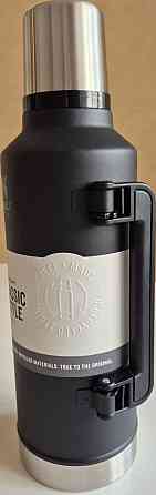 Термос Stanley Classic Bottle 2.3л. Чорний з США. Харків