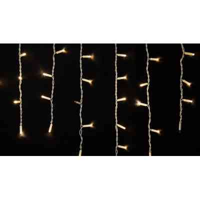 Гірлянда Delux Icicle 75LED 2x0.7m 18 flash теплий білий/білий IP44 EN (90012959) Вінниця