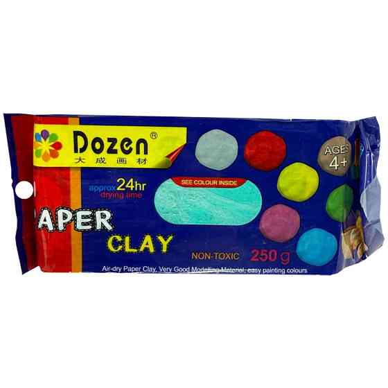 Маса для ліплення "Dozen" DSCN0670(Turquoise) 250 грам Вінниця