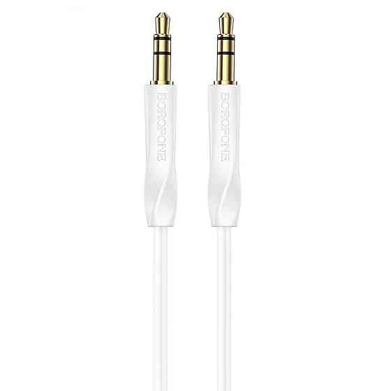 Аудiо-кабель BOROFONE BL16 Clear sound AUX audio cable White Киев
