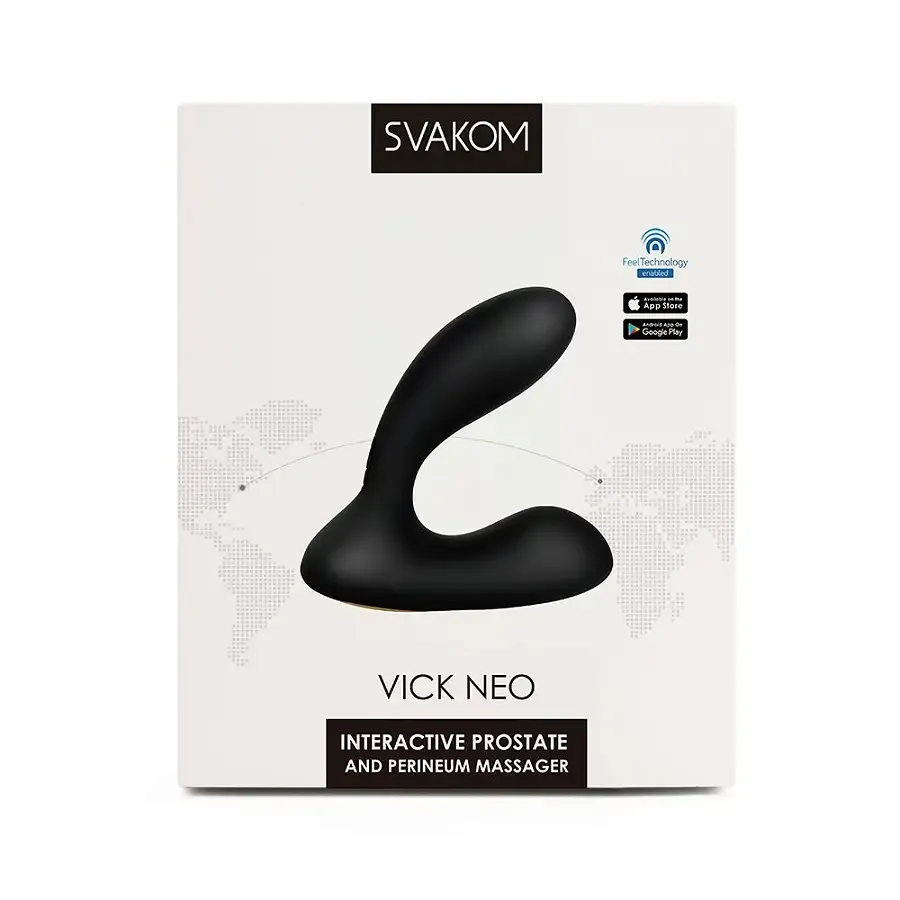 Інтерактивний масажер простати та вібратор точки G Svakom Vick Neo Львов - изображение 8