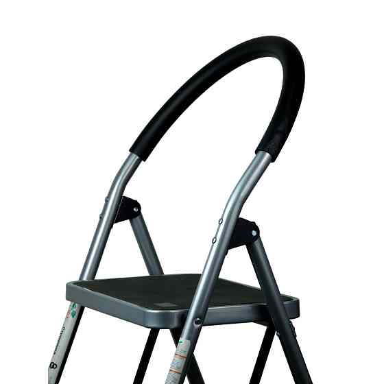 Стремянка стальная 4 ступени 1.53м FLORA (5035334) Киев