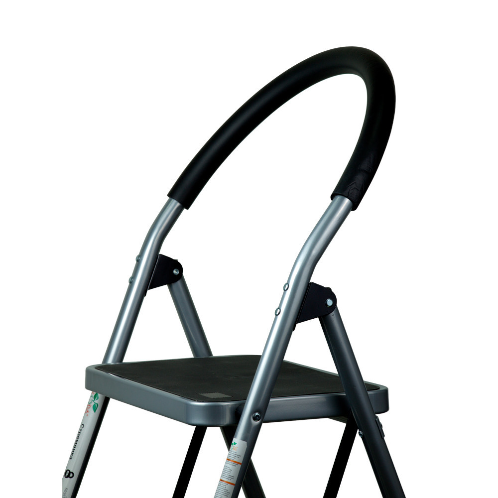 Стремянка стальная 4 ступени 1.53м FLORA (5035334) Киев - изображение 4