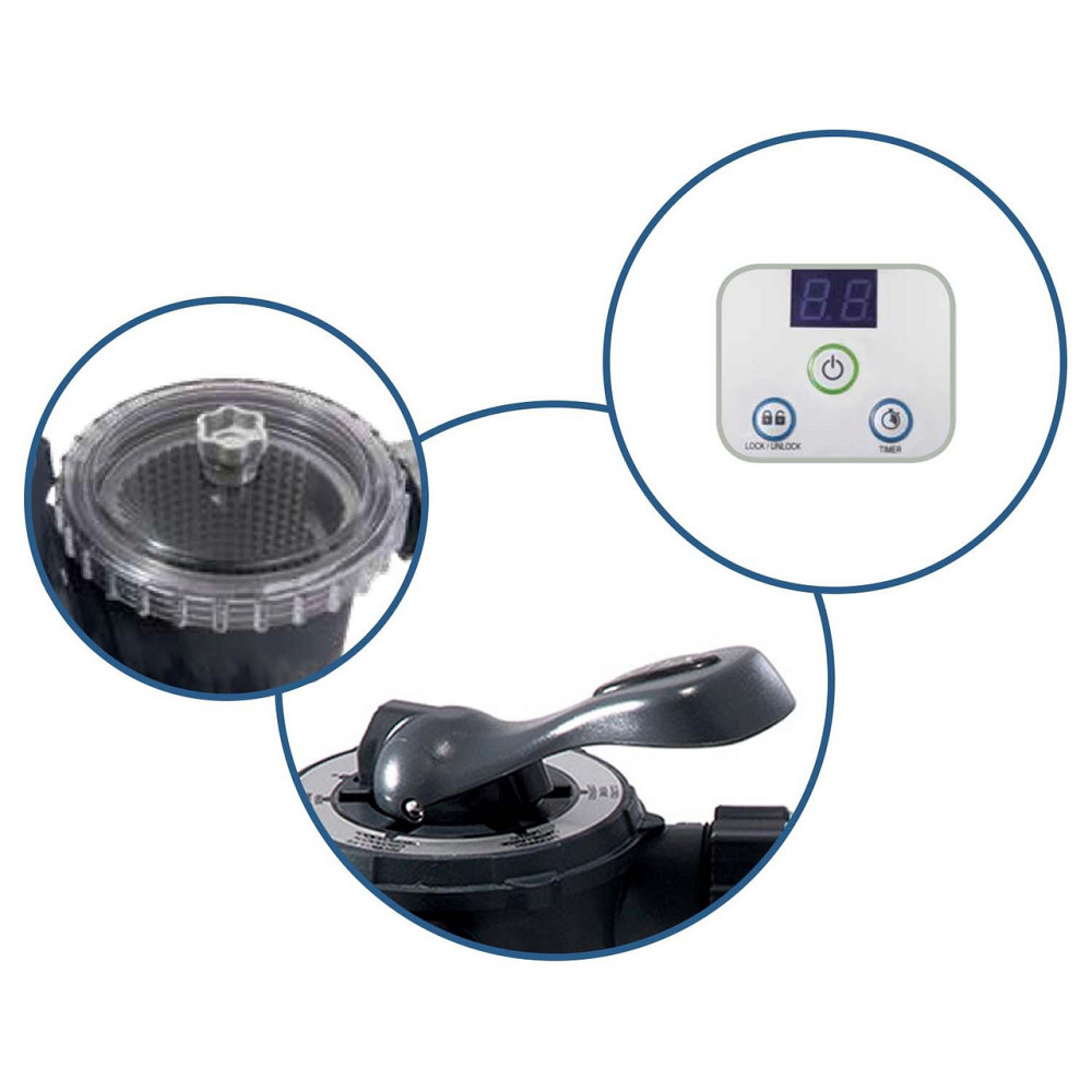 Насос с песчаным фильтром INTEX 26648 10500 л/ч + 50 кг песка Киев - изображение 3