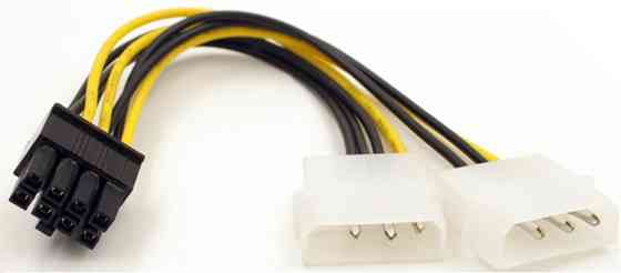 Кабель живлення для відеокарти  8pin Male to 2xMolex Female Вінниця