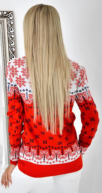 Светр зі сніжинками (48) Київ - фото 5