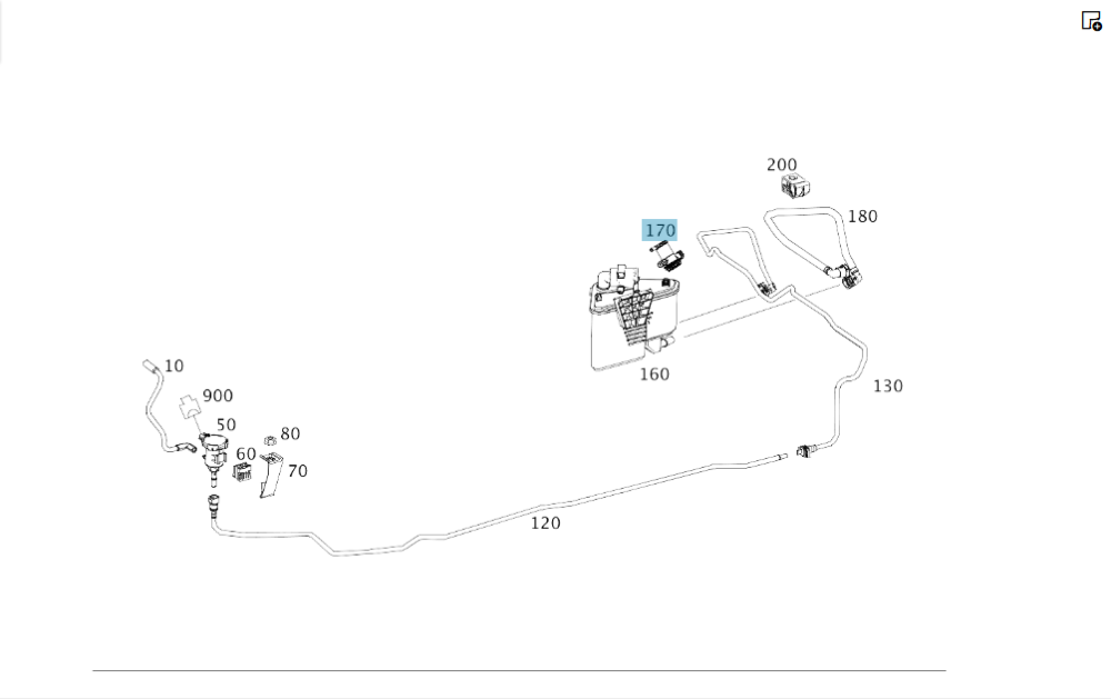 Mercedes-Benz  A0004742930 Клапан на абсорбері E-class S211 E-class W211 CLK Coupe C209 CLK Cabriolet A209 E-class W212 C-Class W204 GLK X204 C-Class  Одеса - фото 2