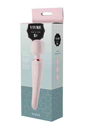 Вибратор микрофон Dream Toys Vivre Bodywand Nana розовый, 18.2 х 4 см Sex Aura Киев