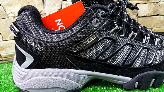 Мужские трекинговые термо кроссовки The North Face Ultra 109 Waterproof Hiking Shoe TNF Black/Dark Shadow Grey Киев