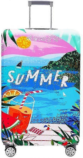Чохол для дорожньої валізи на валізу захисний 25-28" L, Summer2 Київ - фото 2