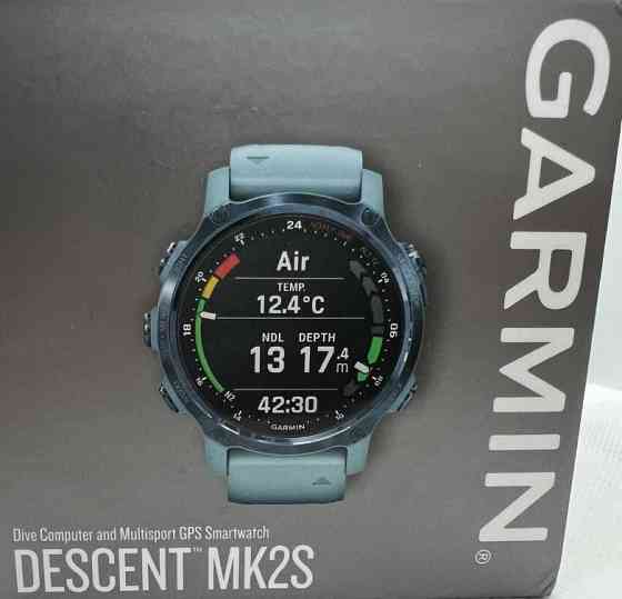Часы Garmin Descent Mk2s Mineral Blue 010-02403-07 НОВЫЕ! Харьков