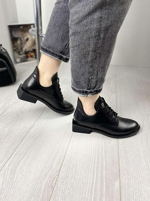 SOTHBY'S Ботильйони жіночі Sothby's чорні натуральна шкіра 36р. (M-1203 3190) Коломыя - изображение 5