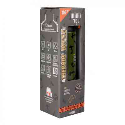 Поїльник-непроливайка Yes Термос Military 420 мл (708202) Вінниця