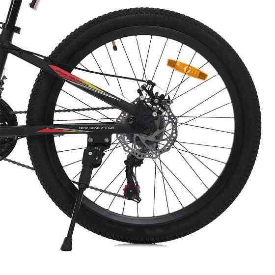 Велосипед MTB2601-2, 26 дюймів, алюмінієва рама 13 Shimano 21SP чорний Вінниця