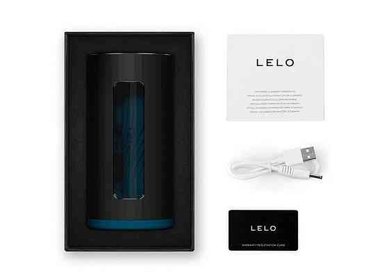 Смарт-мастурбатор LELO F1S V3 Teal, 2 мотори, 8 режимів, стимуляція звуковими хвилями Sex Aura Київ