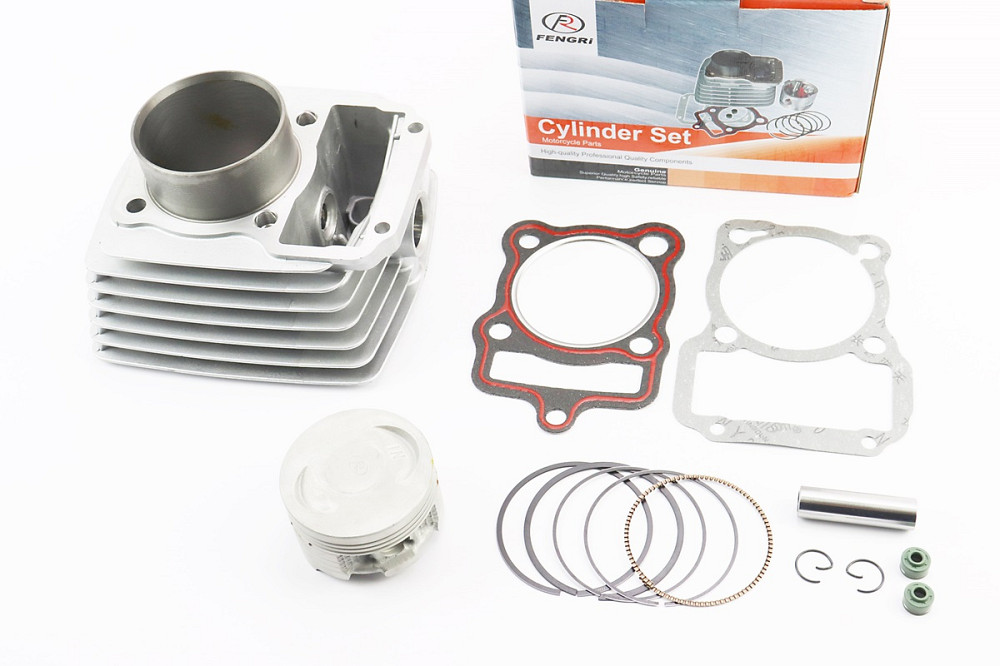 Циліндр к-кт (ЦПГ) 150cc Ø62,0мм (висота 69/97мм, палець 15мм) FENGRI Київ - фото 1
