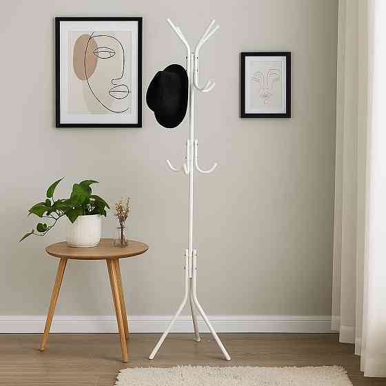 Вешалка для одежды металлическая спиральная модель размером 174х40х40 см Каменец-Подольский