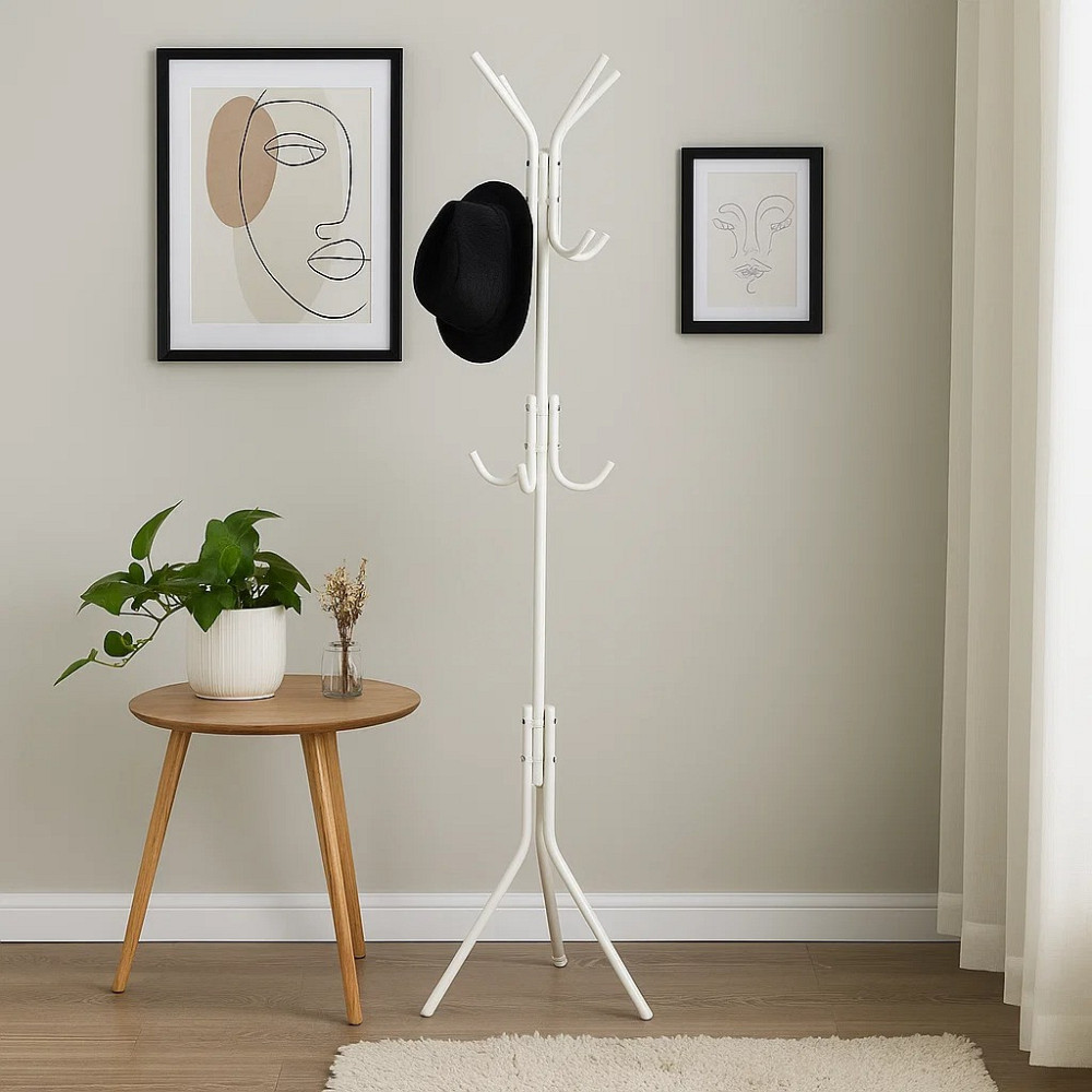 Вешалка для одежды металлическая спиральная модель размером 174х40х40 см Каменец-Подольский - изображение 4