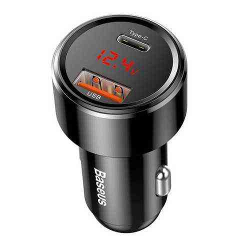 Автомобільний зарядний пристрій Baseus Magic Series PPS 45W, колір чорний CCMLC20C-01 Одеса
