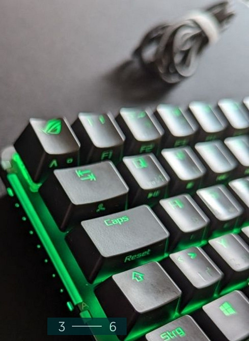 Клавіатура ASUS ROG Falchion RGB 65% Харків - фото 5