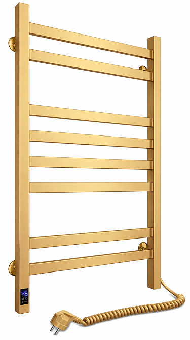 Полотенцесушитель Авангард 480х800 Sensor правый с таймером, матовое золото Киев - изображение 1