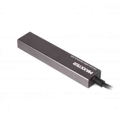Концентратор Maxxter USB 3.0 Type-A 4 ports grey (HU3A-4P-02) Вінниця