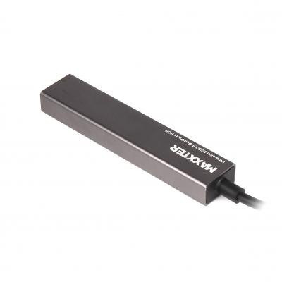 Концентратор Maxxter USB 3.0 Type-A 4 ports grey (HU3A-4P-02) Вінниця - фото 2