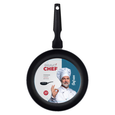Сковорода Bravo Chef Safran 20 см (BC-1114-20) Винница - изображение 3