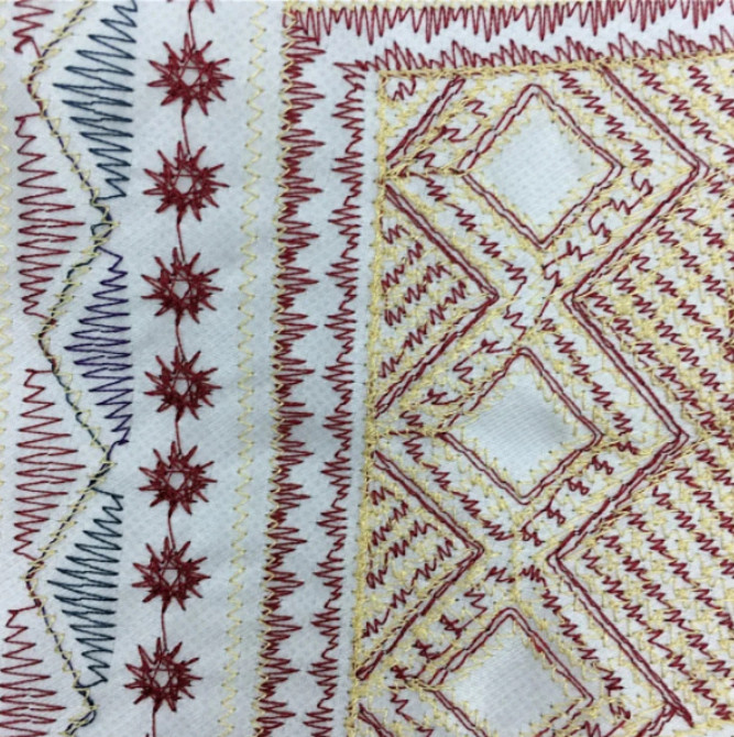 Нашивной воротник с вышивкой в этническом стиле Киев - изображение 2