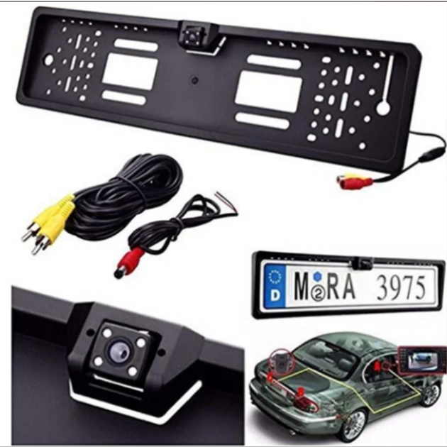 Камера заднього огляду в рамці номера R314 Київ - фото 9