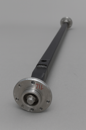 Балка 155 см для автомобільного причепа квадратна, посилена (6 мм) під жигулівське колесо маточини 2108 Вінниця